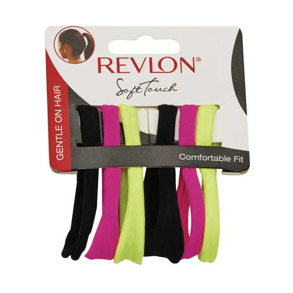 Revlon Essentials Soft Touch Elastics 6Ct