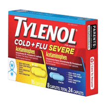 Tylenol Day/Night Cold & Flu Capsule 24ct