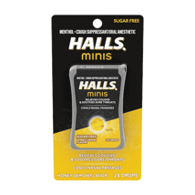 Halls Minis Honey Lemon 24ct