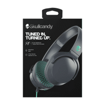 Skullcandy Riff Wired Headphones W/Mic Grey/Speckle/Miami