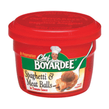 Chef Boyardee M/W Spag/Meatball Cups 7.5oz