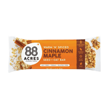 88 Acres Cinnamon Maple Seed+Oat Bar 1.6oz